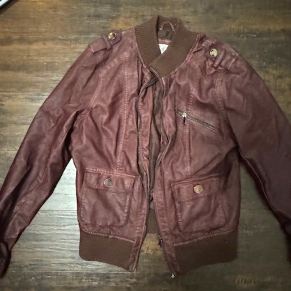 leather jacket